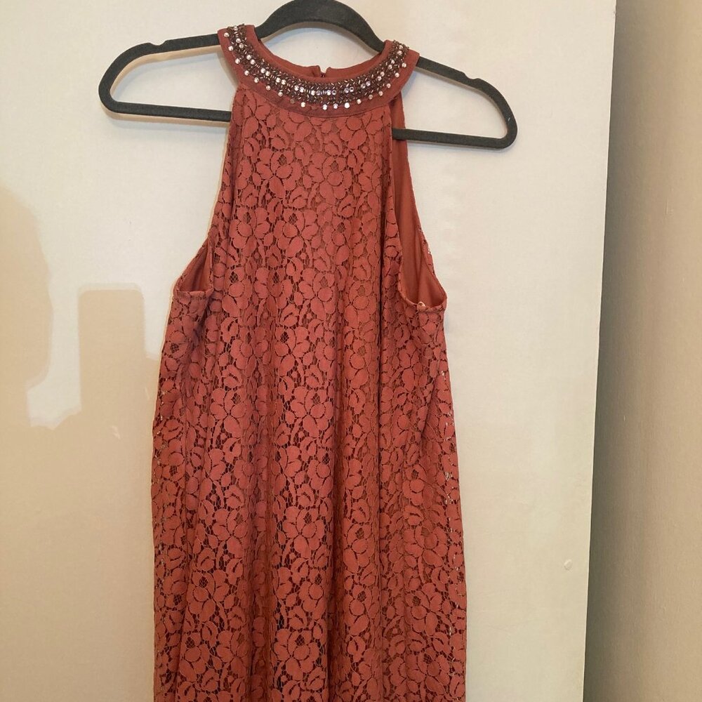 NWT - Mauve/Dusty Rose Mini Dress (Medium)